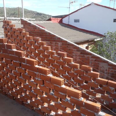 Ejecución de cubierta inclinada construcción tradicional