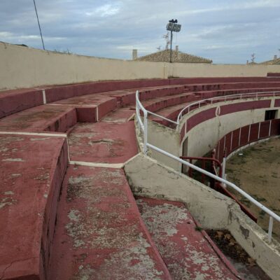 Impermeabilización plaza de toros Almonacid de Zorita. Estado inicial