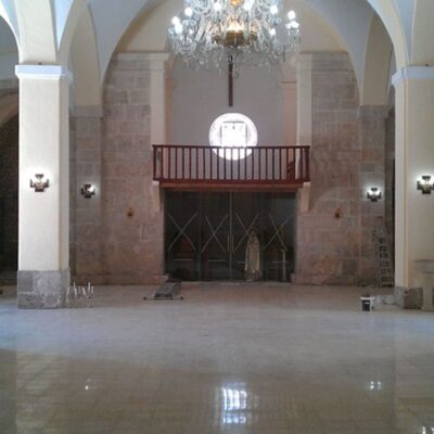 Pintado de Iglesia de Barajas de Melo estado final
