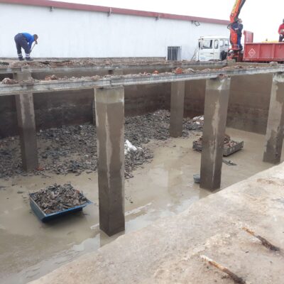 Reparación depósito de agua Urbanización Cuartillejo