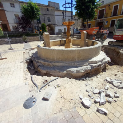 Sustitución de redes Plaza de Illana