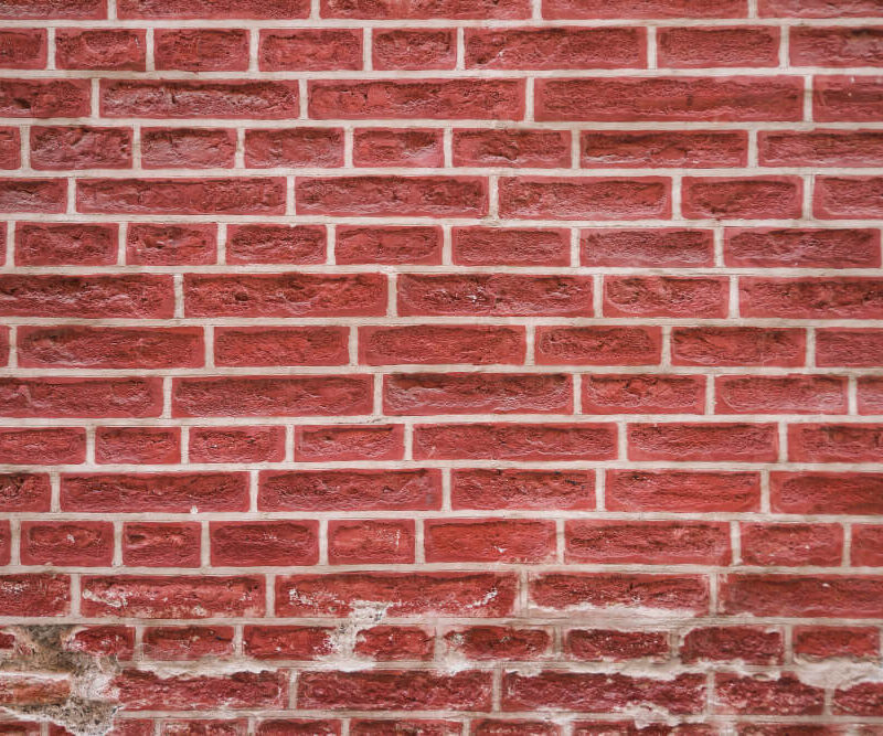 reparar una pared de ladrillo